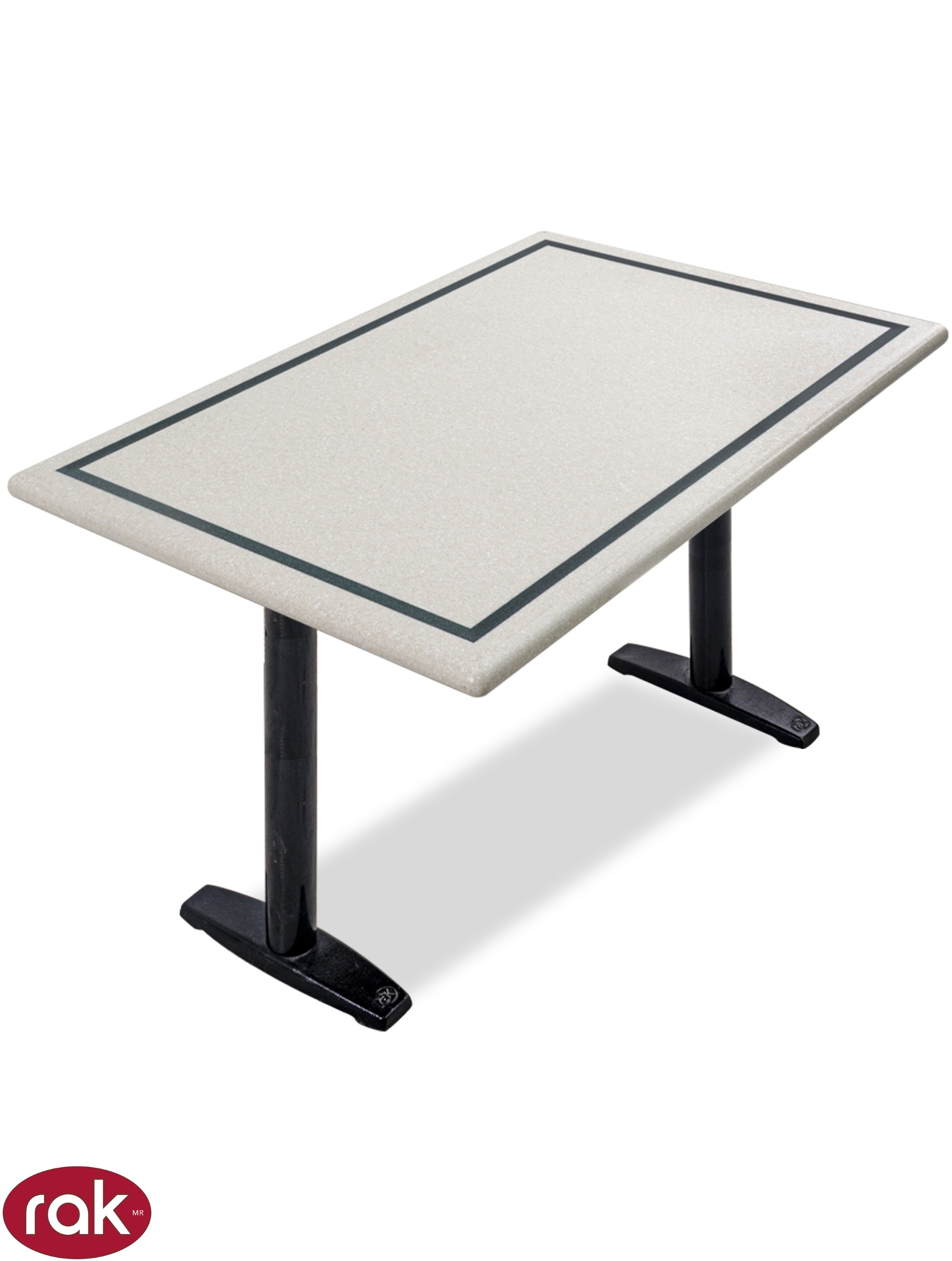 MESA RECTANGULAR EN CORIAN 234